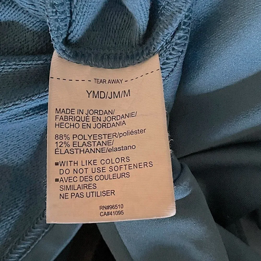 Youth, Under Armour, Coldgear, Half-Zip, Blue Jacket. Size Medium.